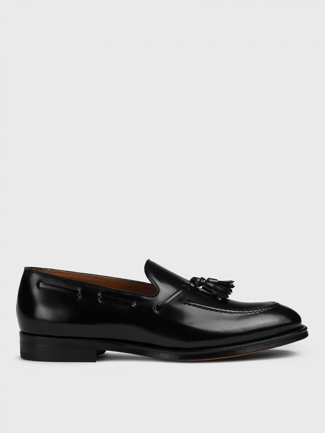 デュカルス DOUCAL\u0027S 置き目毛皮 メンズ 黒いこと Loafers DU3339ORVNUF007 関税 貨物輸送無料 2026SS gi