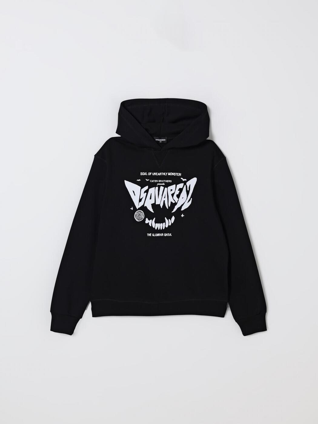 ディースクエアード DSQUARED2 クルーネックジャンパー 編み物御召しもの ボーイズ 黒いこと Crew neck jumpers DQ3004D0094 関税 貨物輸送無料 2025AW gi