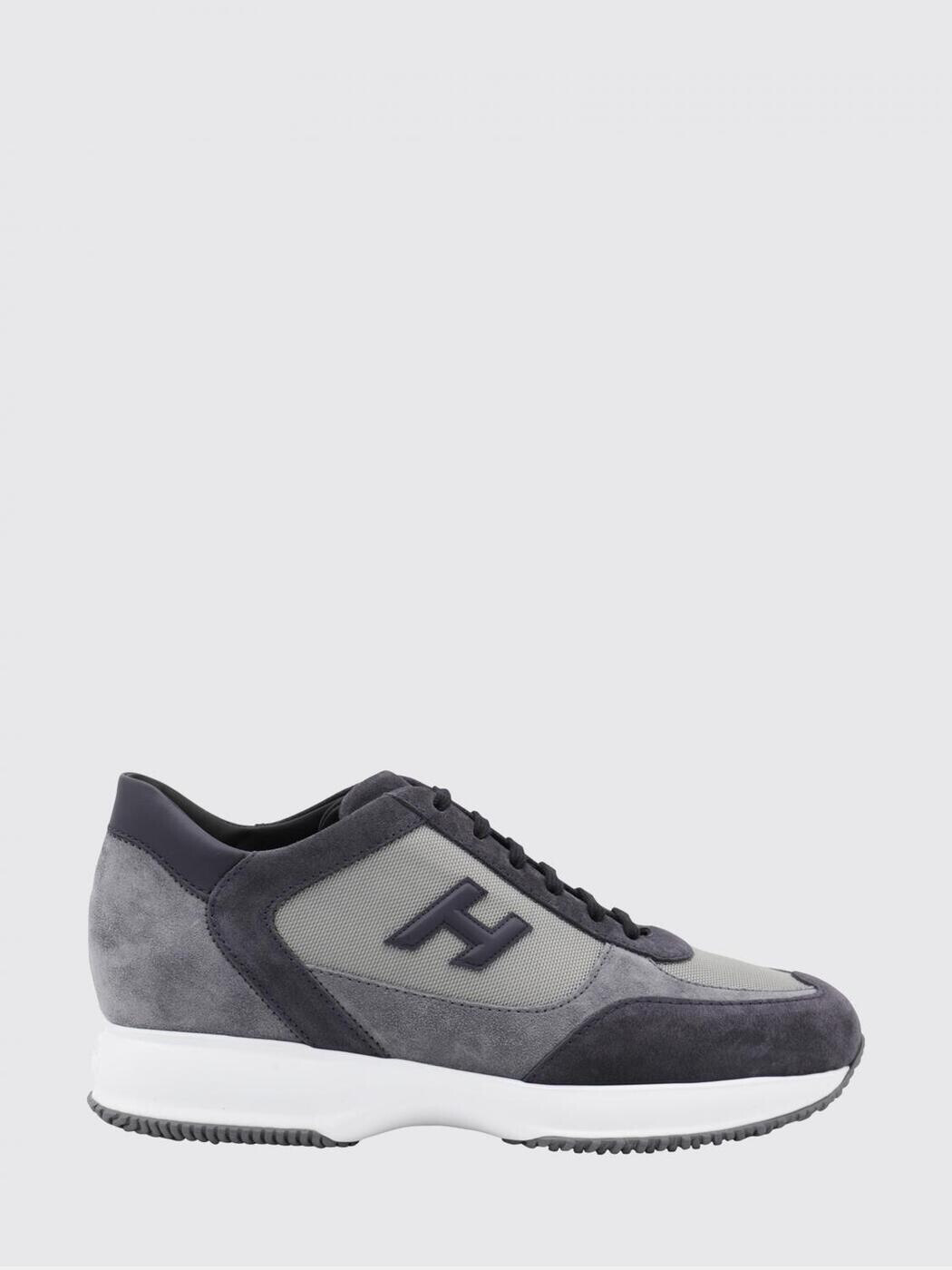 ホー鵞鳥 HOGAN スニーカー メンズ 青み Sneakers HXM00N0I980UGO 関税 貨物輸送無料 2025AW gi