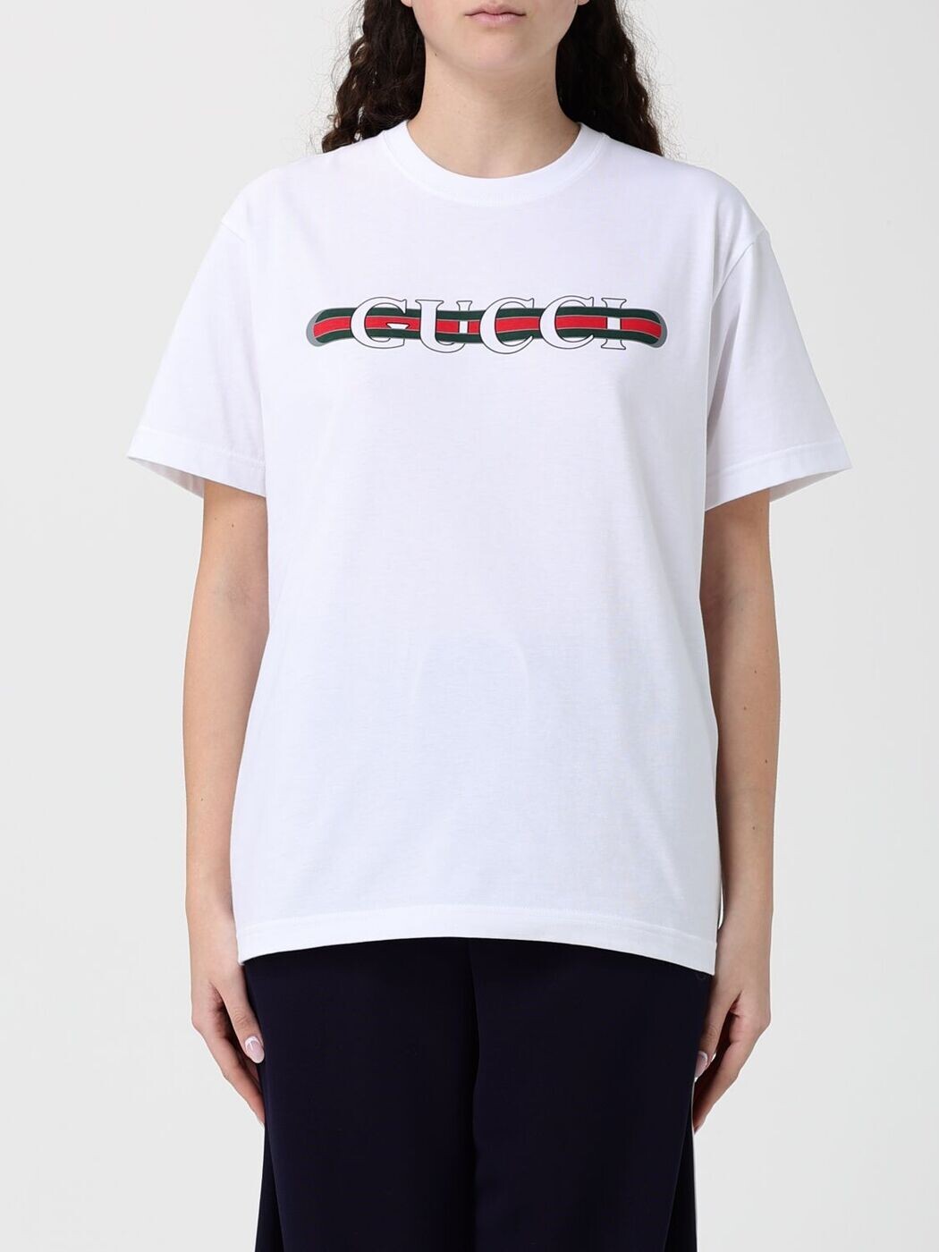 グッチ GUCCI ポロシャツ Tシャツ レディース ホワイト T-shirts and polo shirts 788093XJGL6 White 関税 送料無料 2026SS gi|BRANDSHOP「il Tesoro」