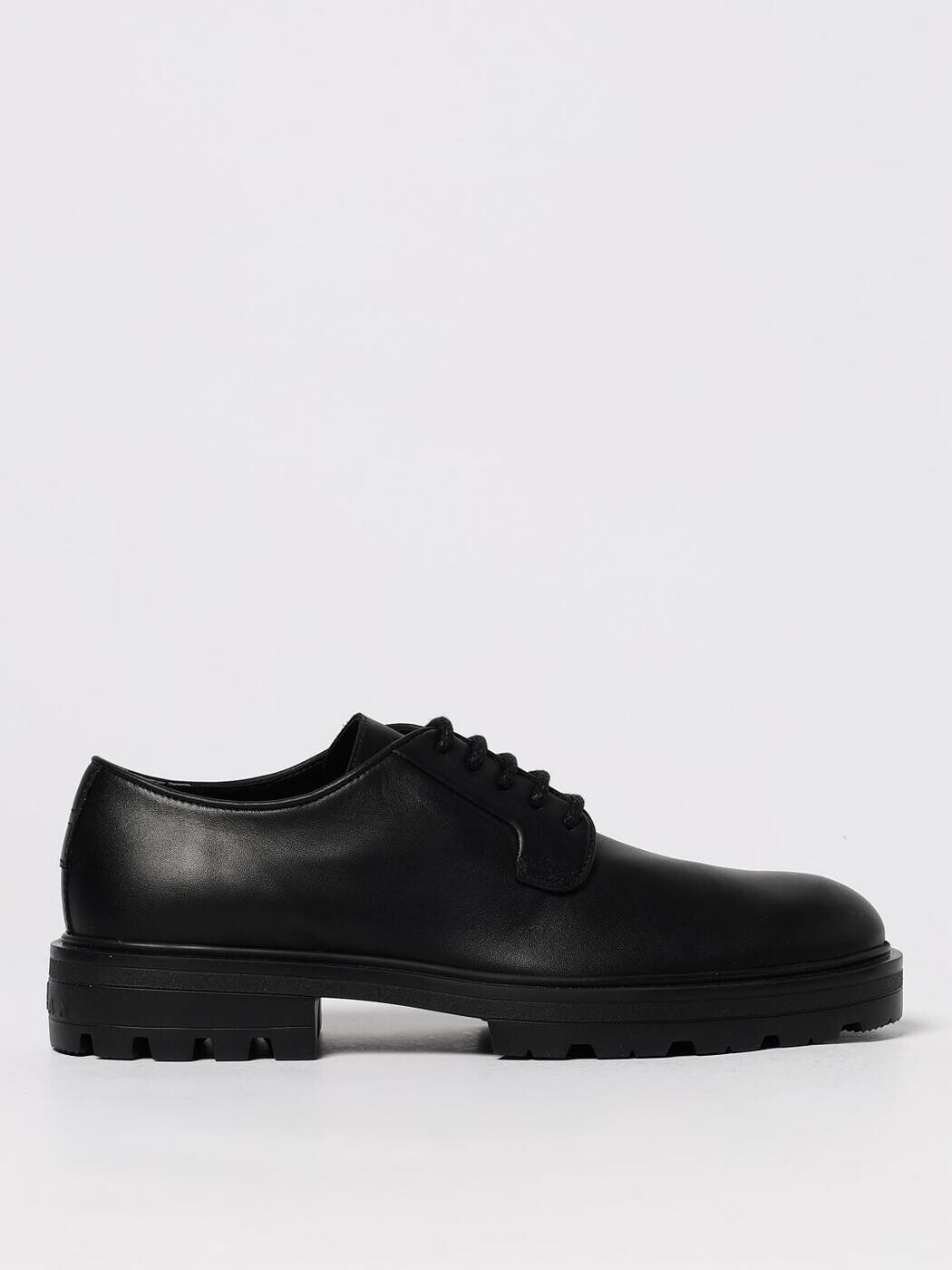 ホー鵞鳥 HOGAN レースアップシューズ 御召しものシューズ メンズ 黒いこと Lace-up Shoes HXM6730FM80UDM 関税 貨物輸送無料 2025AW gi
