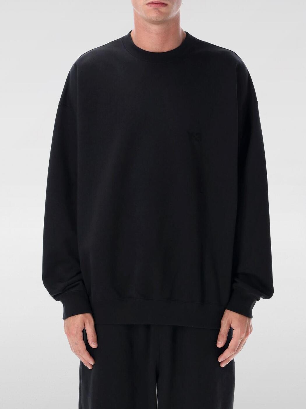 ワイスロバート・エドワード・リー Y-3 トレーナー 調教師 メンズ 黒いこと Sweatshirts IW0075 ~ 関税 貨物輸送無料 2025AW gi