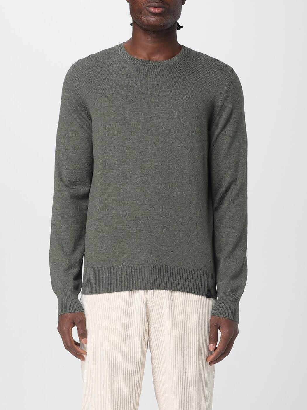 フェイ FAY プルオーバー 編み物御召しもの メンズ Knitwear NMMC1512420CQT Military 関税 貨物輸送無料 2025AW gi