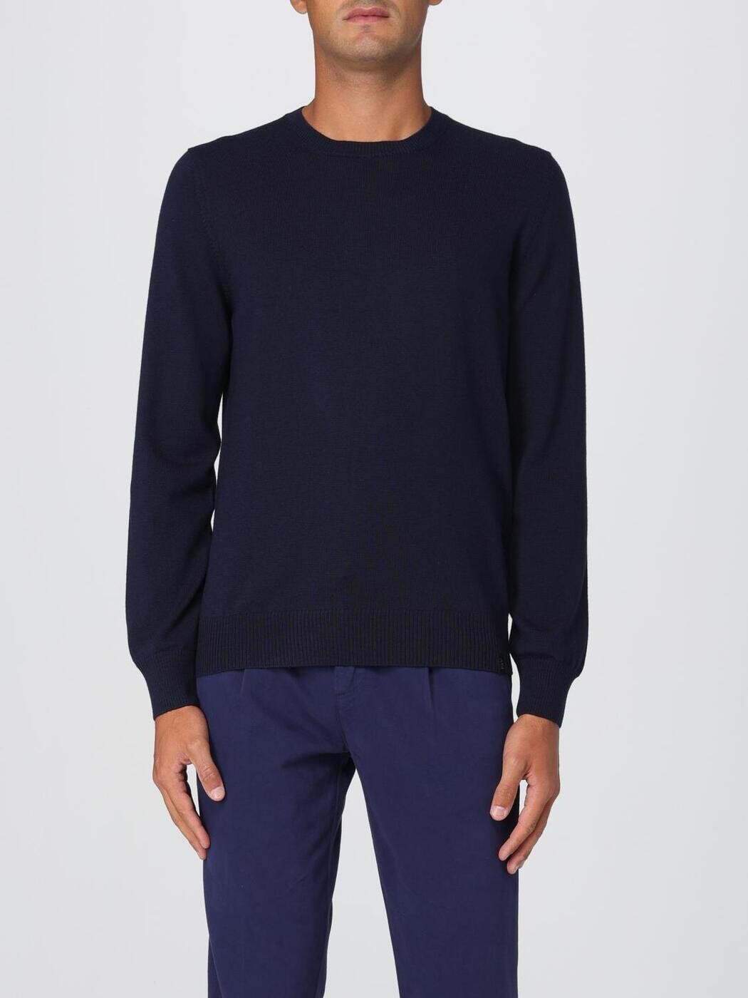 フェイ FAY プルオーバー 編み物御召しもの メンズ 米国海軍 Knitwear NMMC1512420CQT Navy 関税 貨物輸送無料 2025AW gi