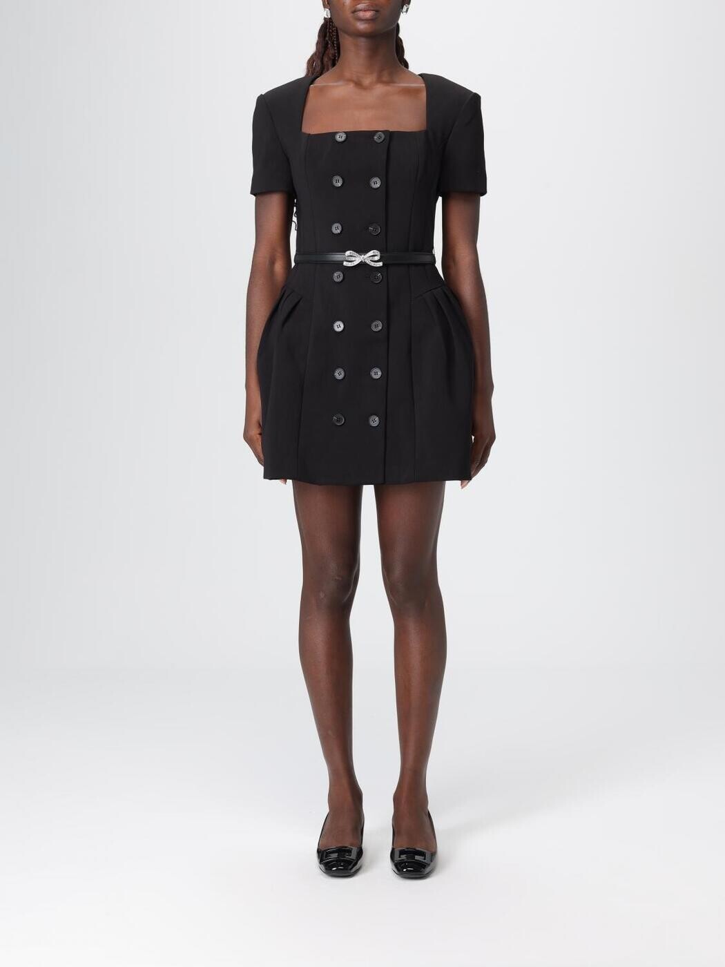 セルフ ポートレート SELF PORTRAIT ワンピース ドレス レディース ブラック Dresses AW25082SB Black 関税 送料無料 2025AW gi｜BRANDSHOP「il Tesoro」