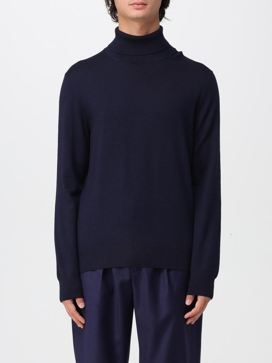 フェイ FAY プルオーバー 編み物御召しもの メンズ 米国海軍 Knitwear NMMC1512440CQT Navy 関税 貨物輸送無料 2025AW gi
