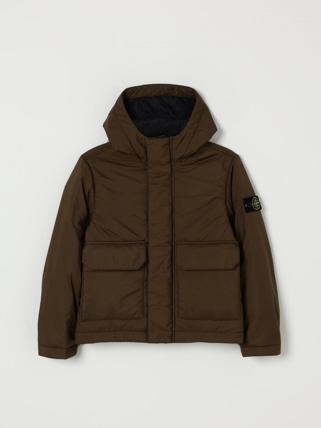 石ころ 島 STONE ISLAND JUNIOR ボンバージャケット 上衣 ボーイズ 緑であること Bomber jackets 4100013S0203 関税 貨物輸送無料 2025AW gi