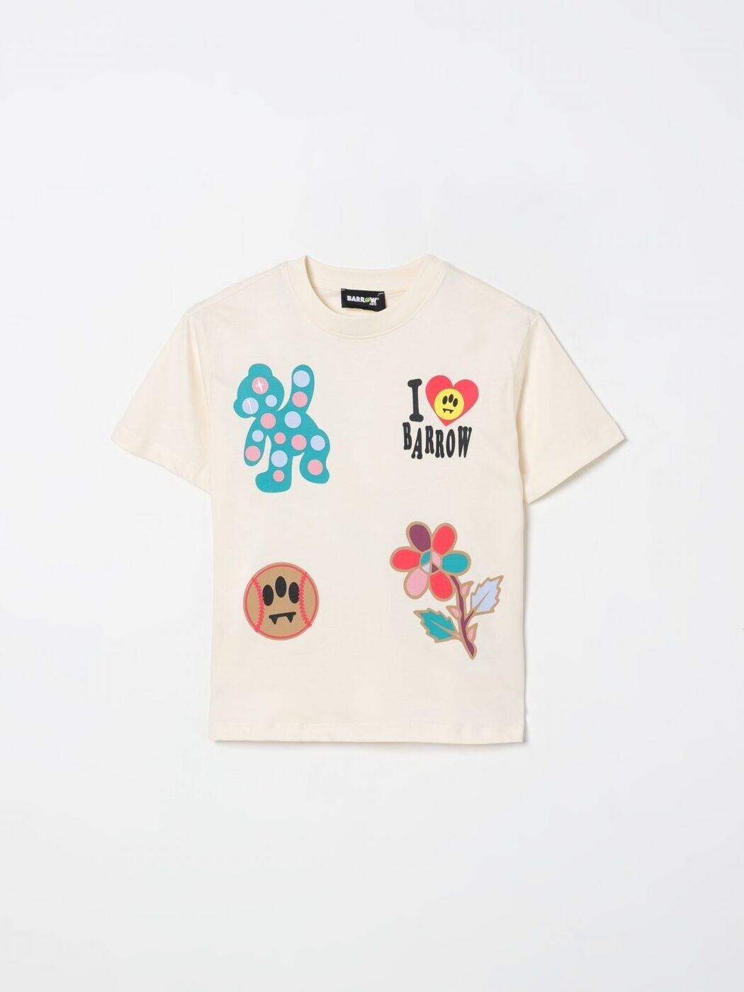 バロウキッズ BARROW KIDS ロング捩りプルオーバー プルオーバー ガールズ Long sleeve t-shirts F5BKJGTH190 関税 貨物輸送無料 2025AW gi