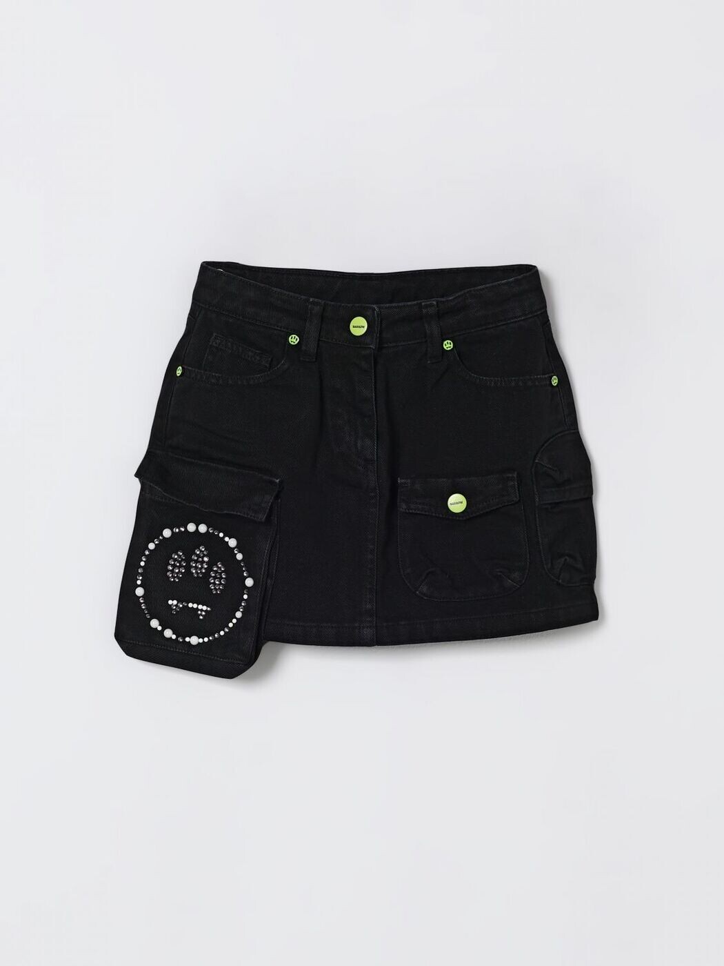 バロウキッズ BARROW KIDS ミニ御徒面子 スコート ガールズ 黒いこと Mini-skirts F5BKJGSK181 関税 貨物輸送無料 2025AW gi