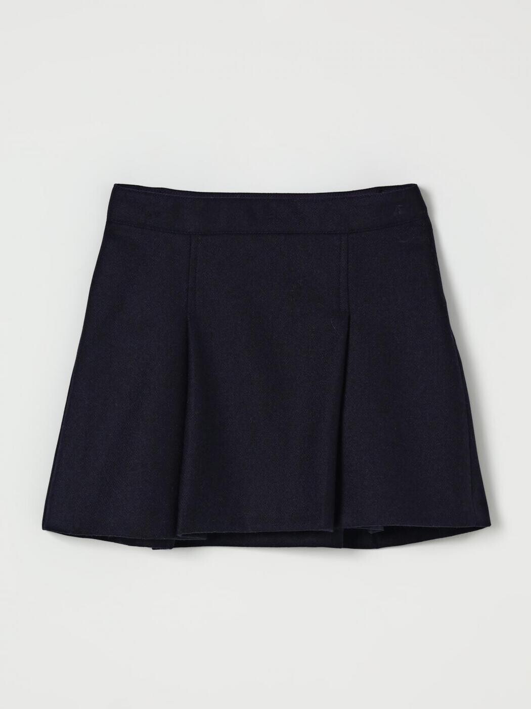 ボンポワン BONPOINT ミニ御徒面子 スコート ガールズ 青碧 Mini-skirts W05GSKW00029 関税 貨物輸送無料 2025AW gi