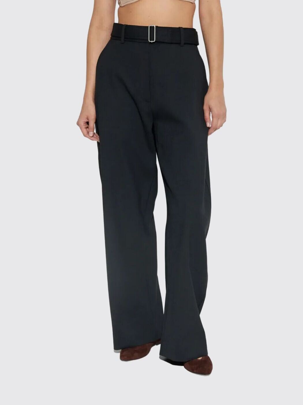 スタジオ ニコルソン STUDIO NICHOLSON ズボン パンツ レディース ブラック Trousers DORINGSNW1813 Black 関税 送料無料 2025AW gi｜BRANDSHOP「il Tesoro」