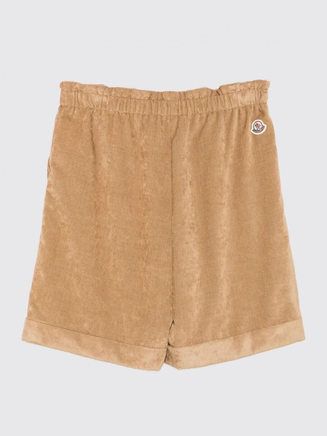 モンク軌跡 MONCLER 遊撃手ズボン下 ズボン下 さる股引き ボーイズ ベージュ Shorts 2B00002598QF 関税 貨物輸送無料 2025AW gi