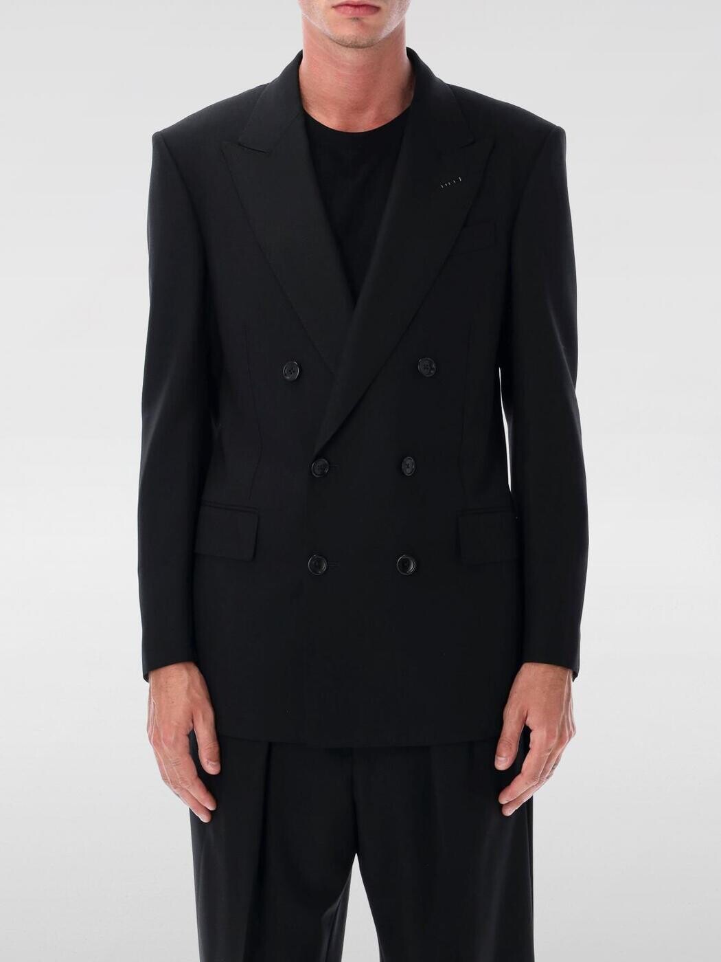トム ジェラルド・r・フォード TOM FORD 上衣 メンズ 黒いこと Jackets JLNP02W0056 関税 貨物輸送無料 2025AW gi