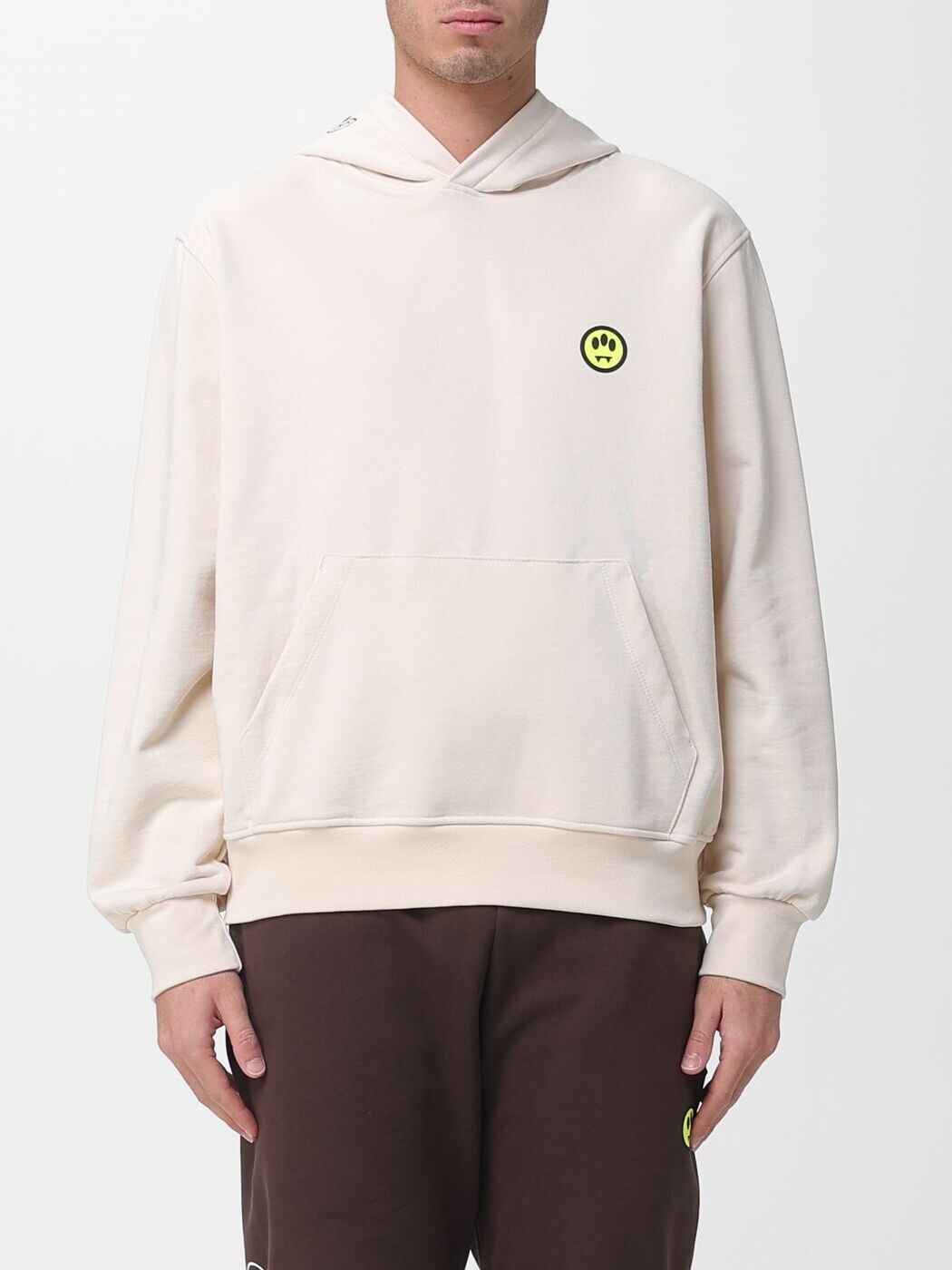 バロウ BARROW トレーナー 調教師 メンズ ベージュ Sweatshirts F5BWUAHS058 関税 貨物輸送無料 2025AW gi