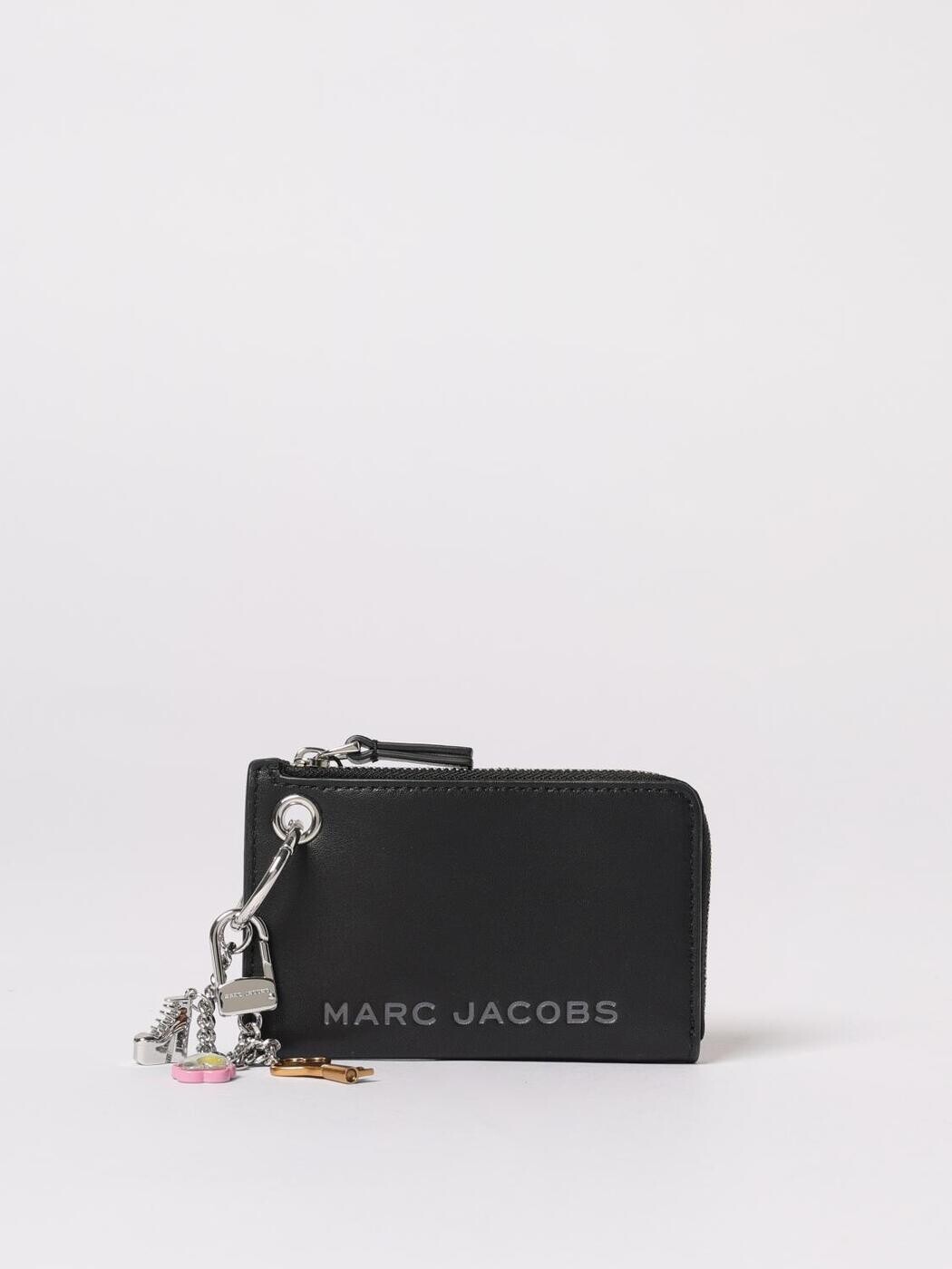 見澄ます ジェイコブス MARC JACOBS 歌留多保持者 紙入れ レディース 黒いこと Wallets and Card Holders 2S5SCH013S01 Black 関税 貨物輸送無料 2025AW gi