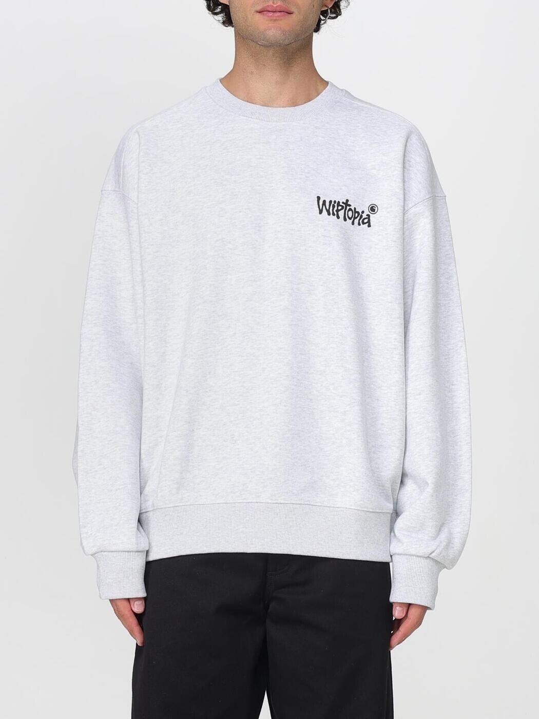 鉄道車両ハート型 ダブリューアイピー CARHARTT WIP トレーナー 調教師 メンズ 薄墨色 Sweatshirts I035644 関税 貨物輸送無料 2025AW gi