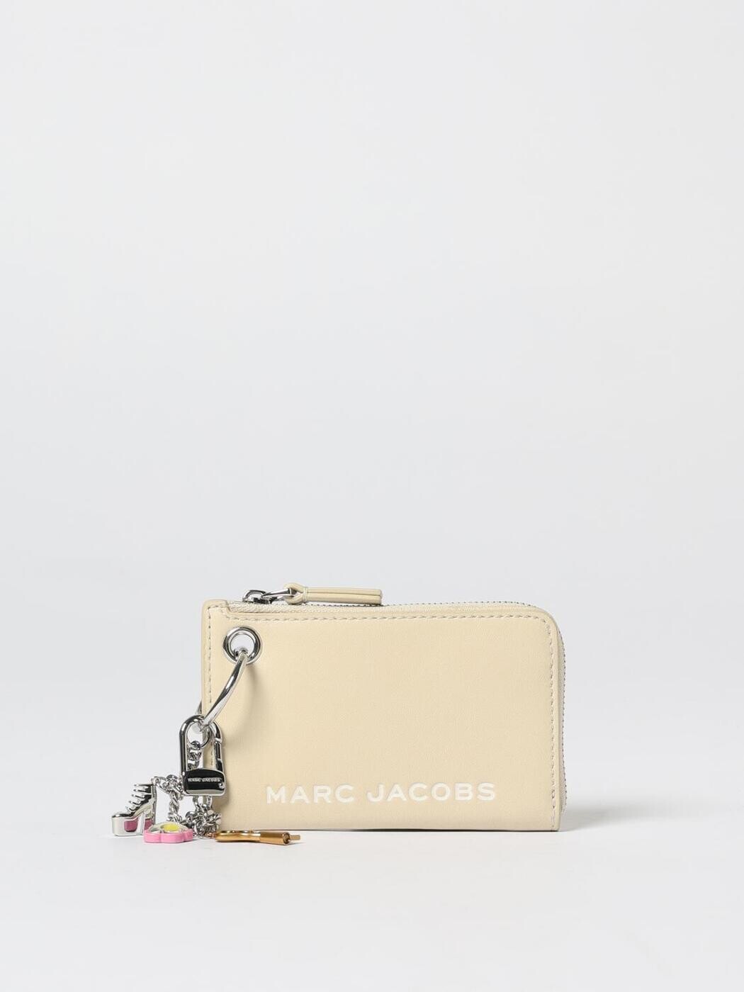 見澄ます ジェイコブス MARC JACOBS 歌留多保持者 紙入れ レディース 白いこと Wallets and Card Holders 2S5SCH013S01 White 関税 貨物輸送無料 2025AW gi