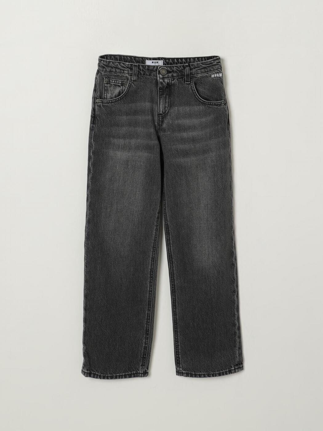 エムエスジーエム MSGM レギュラーフィットジーンズ ジーンズ ボーイズ 薄墨色 Regular fit jeans F5MSJBDP180 関税 貨物輸送無料 2025AW gi