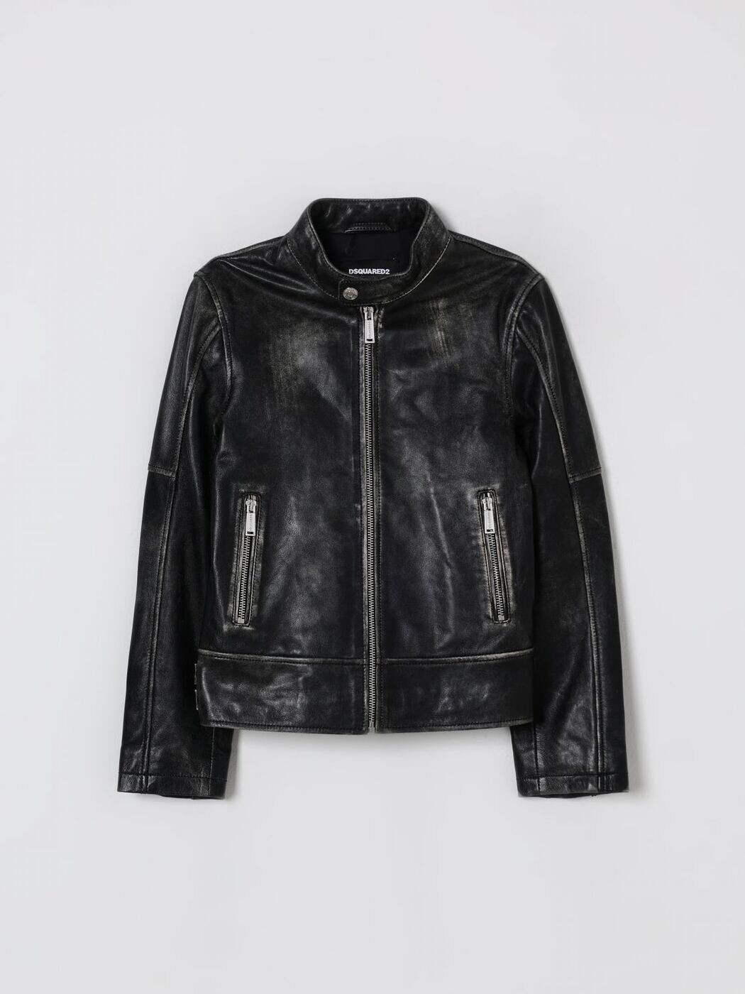 ディースクエアード DSQUARED2 ボンバージャケット 上衣 ボーイズ 黒いこと Bomber jackets DQ3047D0AFA 関税 貨物輸送無料 2025AW gi