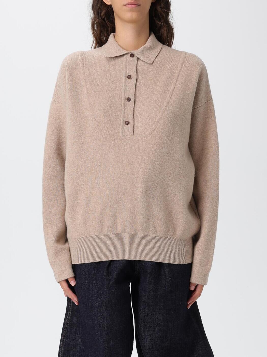 ジャックムス JACQUEMUS スポーツシャツ レディース ベージュ Polo SWW00623AK00276 関税 貨物輸送無料 2025AW gi