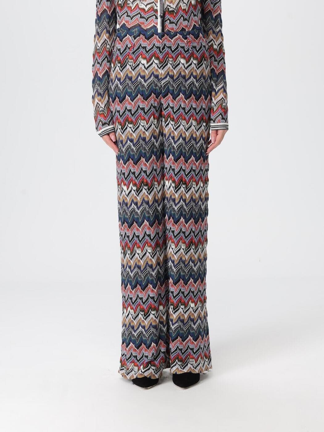 ミッソーニ MISSONI ズボン パンツ レディース マルチカラー Trousers DS25WI0QBR012F Multicolor 関税 送料無料 2025AW gi｜BRANDSHOP「il Tesoro」