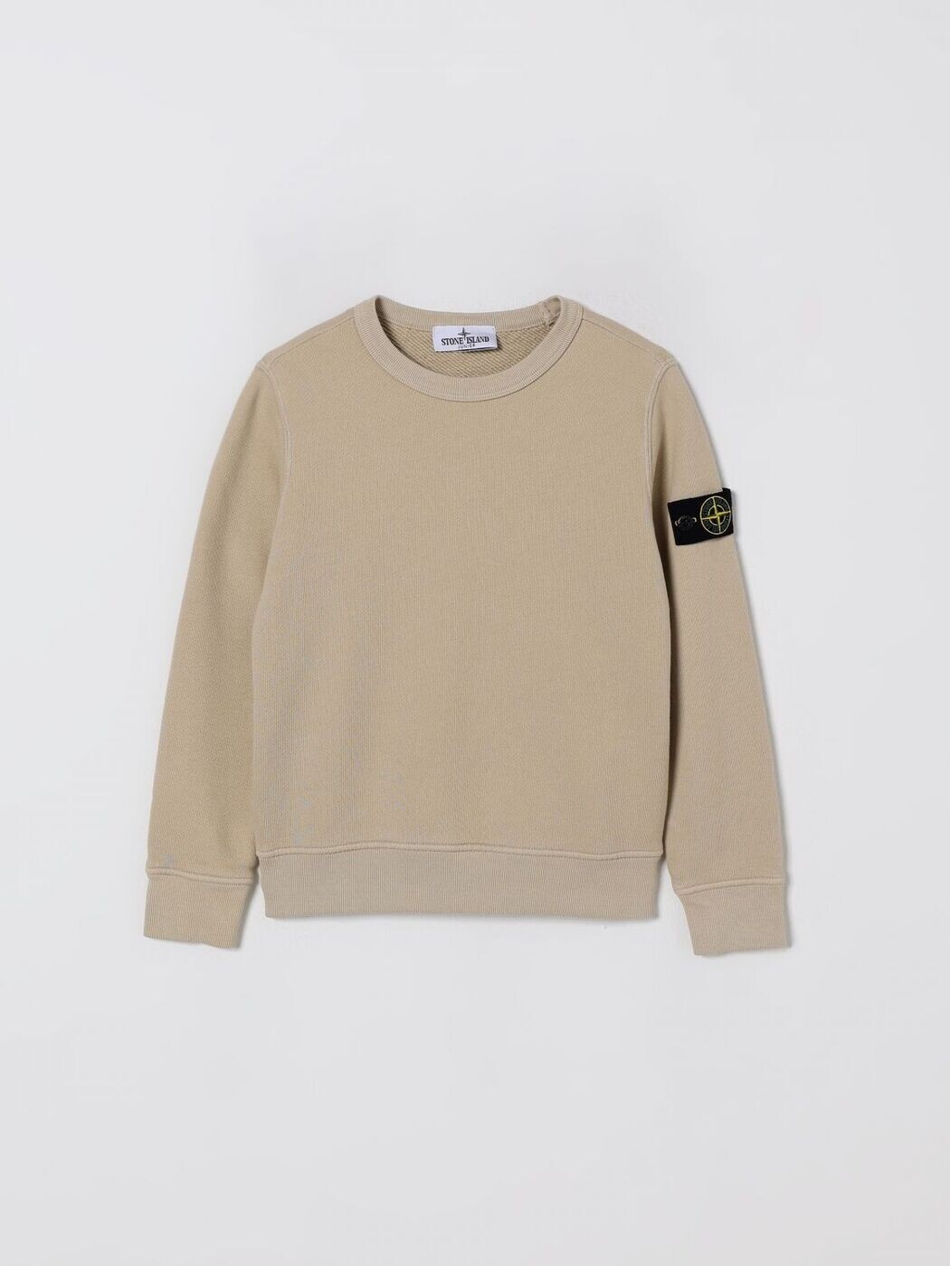 石ころ 島 STONE ISLAND JUNIOR クルーネックジャンパー 編み物お召しもの ボーイズ ベージュ Crew neck jumpers 6100019S0045 関税 貨物輸送無料 2025AW gi