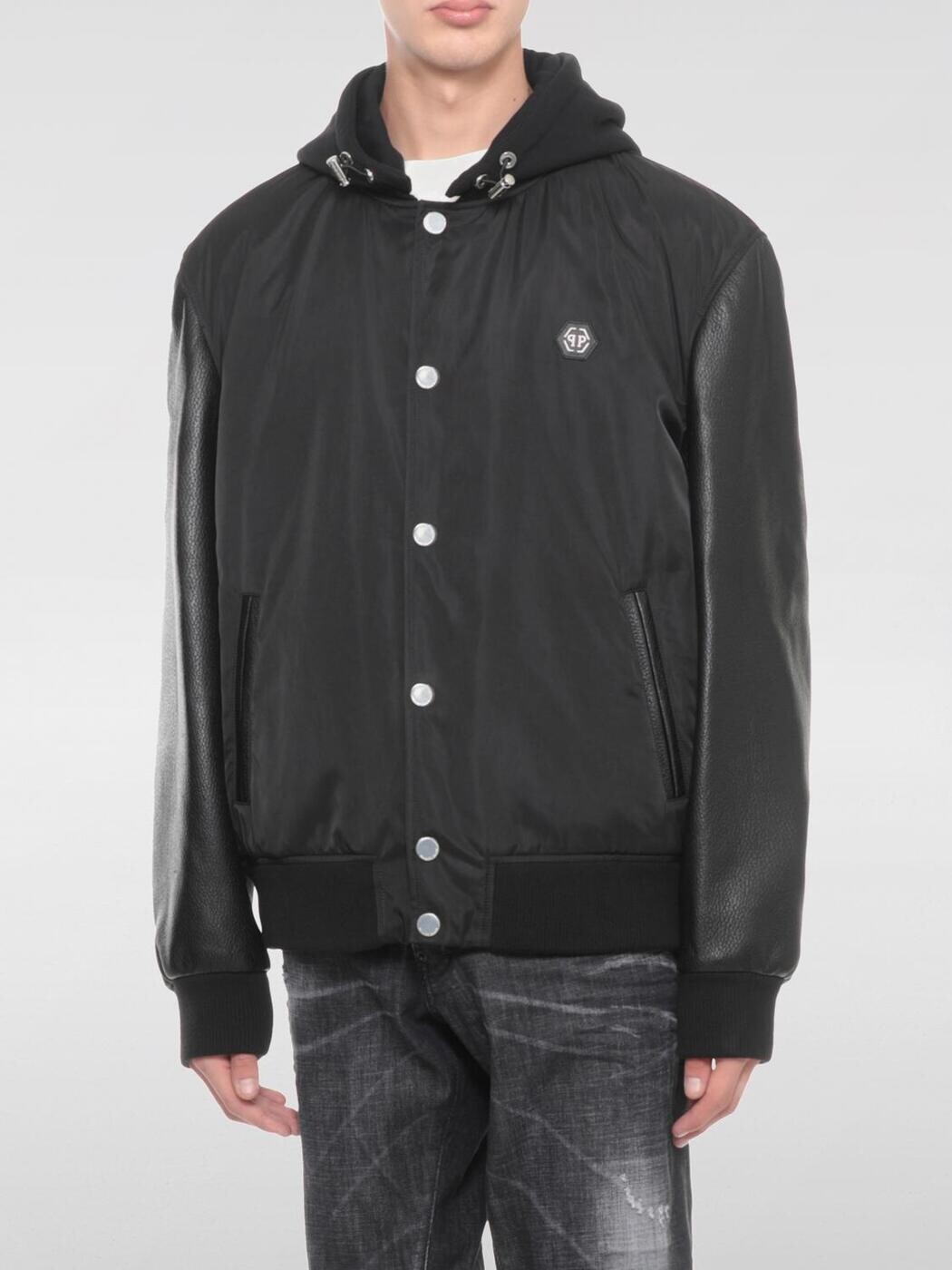 フィリップ プレイン PHILIPP PLEIN ジャケット メンズ ブラック Jackets FAECMLB1976PLE010N Black 関税 送料無料 2025AW gi|BRANDSHOP「il Tesoro」
