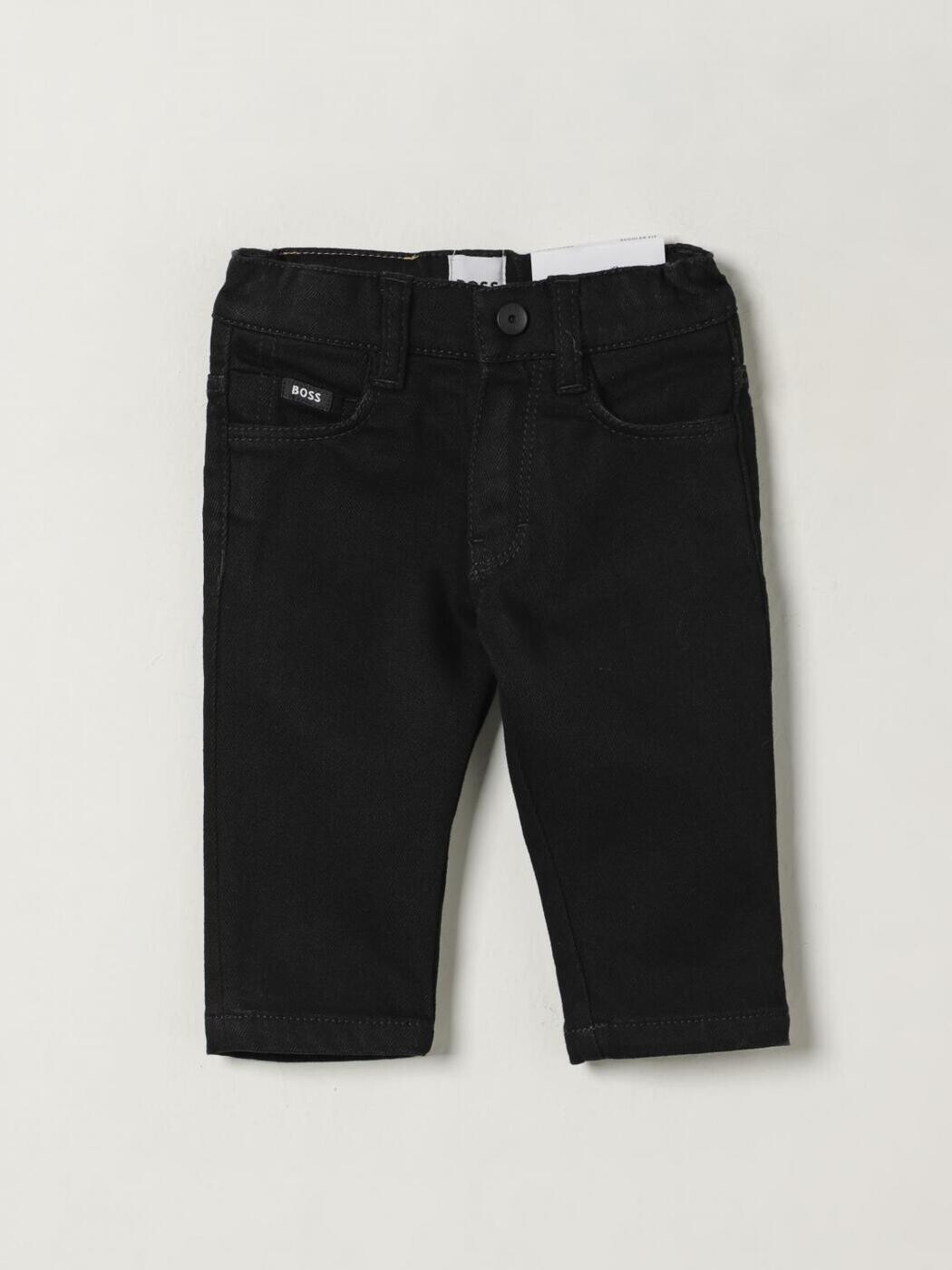 ボスキッズウェア BOSS KIDSWEAR ズボン ズボン下 ベビーユニセックス 黒いこと Pants J52440 関税 貨物輸送無料 2025AW gi