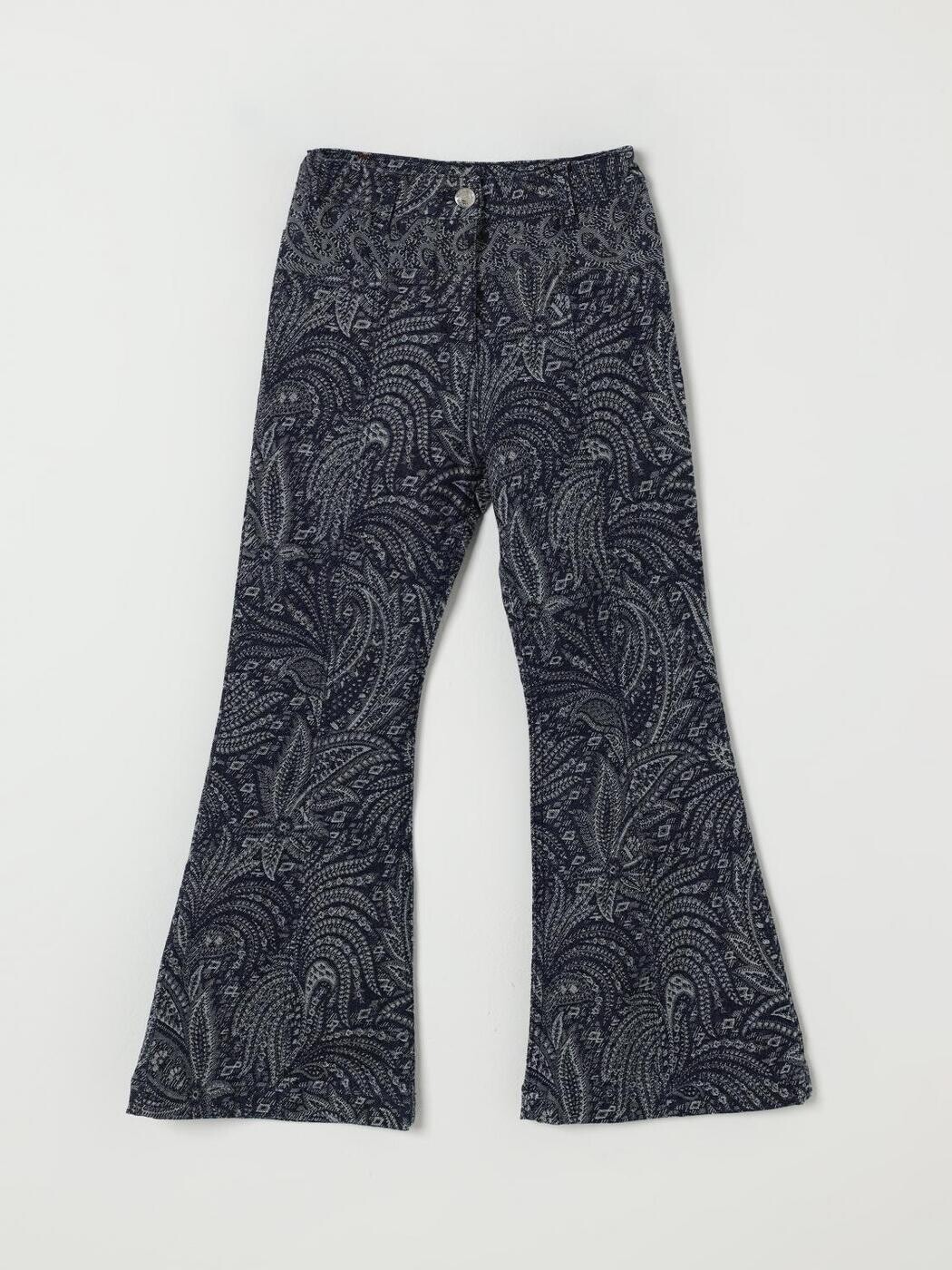エトロ ETRO レギュラーフィットジーンズ ジーンズ ガールズ 青碧 Regular fit jeans GX6A00D0122 関税 貨物輸送無料 2025AW gi