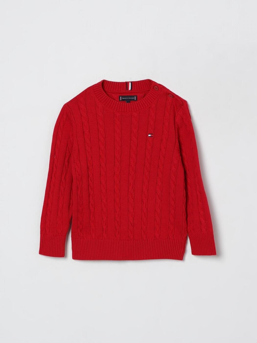 トミー ヒルフィガー TOMMY HILFIGER Tシャツ トップス ベビーユニセックス レッド T-shirt KB0KB09753 Red 関税 送料無料 2025AW gi｜BRANDSHOP「il Tesoro」