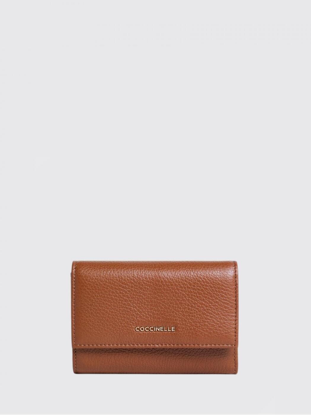 コチネレ COCCINELLE 歌留多保持者 紙入れ レディース 赤銅色 Wallets and Card Holders E2MW5116601 関税 貨物輸送無料 2025AW gi