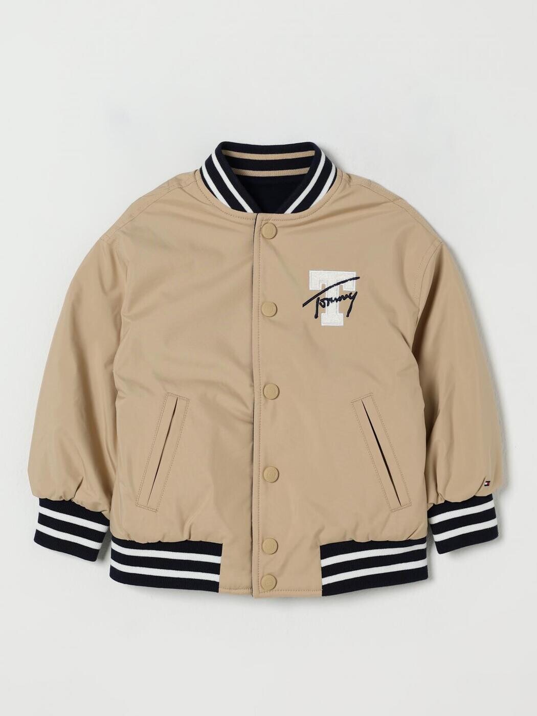トミー ヒルフィガー TOMMY HILFIGER ボンバージャケット 上衣 ボーイズ パープル Bomber jackets KB0KB09740 関税 貨物輸送無料 2025AW gi