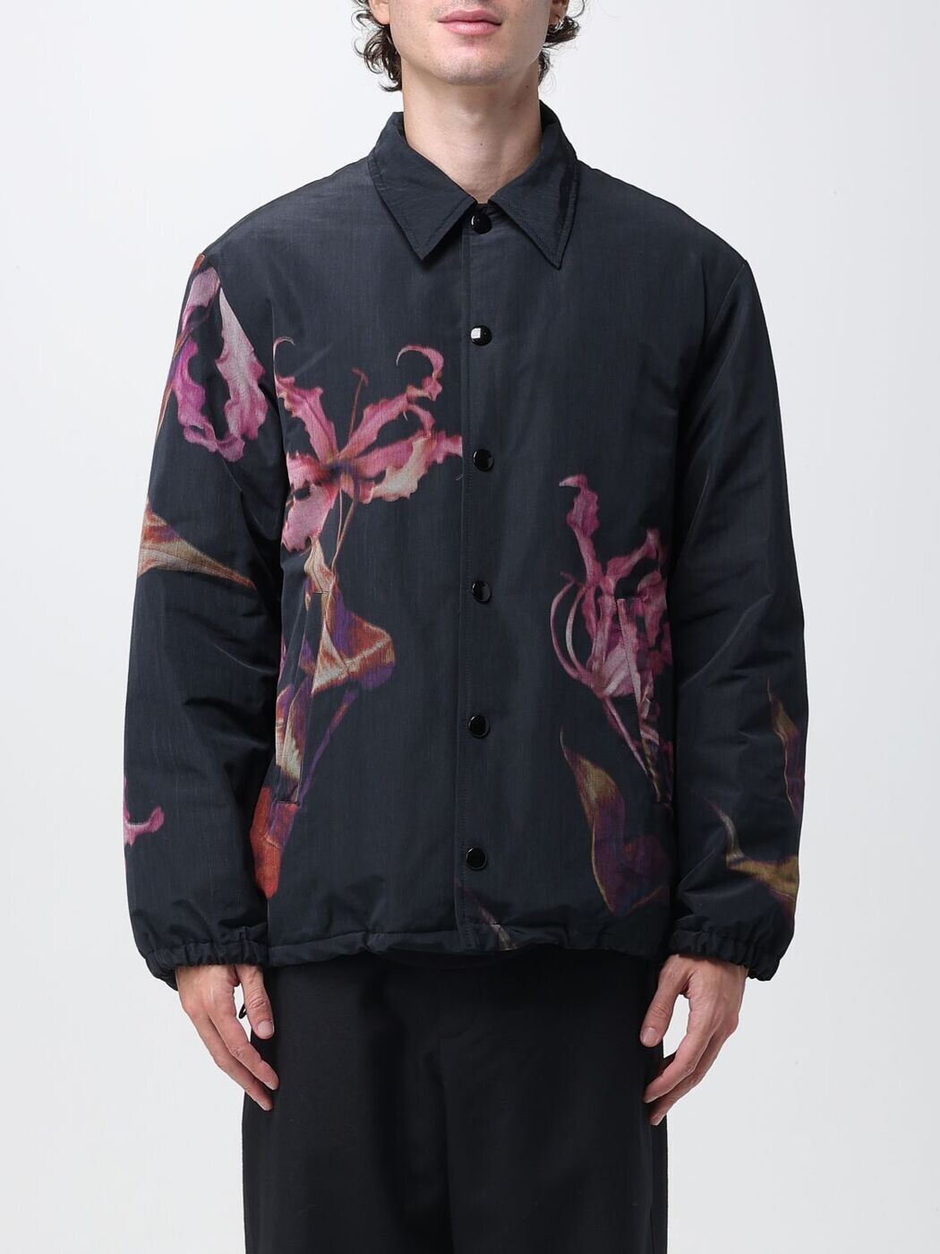 ド栗鼠 キャラバン ノッテン DRIES VAN NOTEN 上衣 メンズ 黒いこと Jackets 2520205752069 関税 貨物輸送無料 2025AW gi