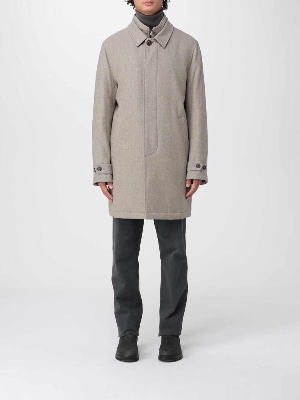 フェイ FAY トレンチ コート メンズ ベージュ Coats and Trench NAM62510160WGZ Beige 関税 送料無料 2025AW gi|BRANDSHOP「il Tesoro」