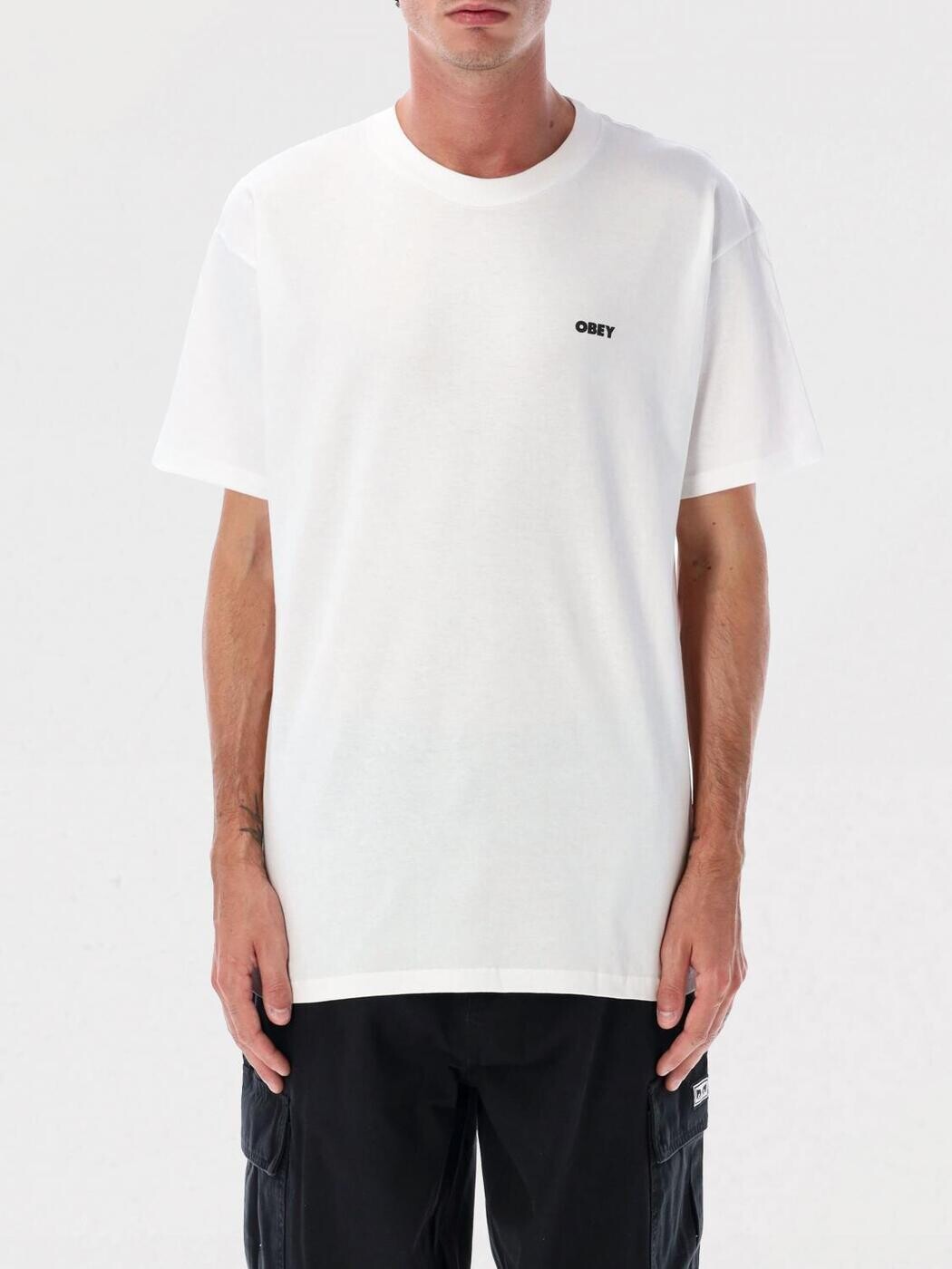 オベイ OBEY Tシャツ メンズ ホワイト T-shirts 165264239 White 関税 送料無料 2025AW gi|BRANDSHOP「il Tesoro」