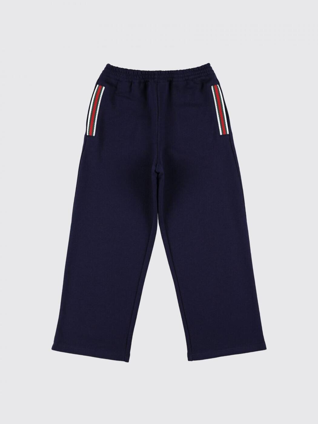 グッチ GUCCI ズボン下 ボーイズ 青碧 Cargo trousers 825179XJHAQ 関税 貨物輸送無料 2025AW gi