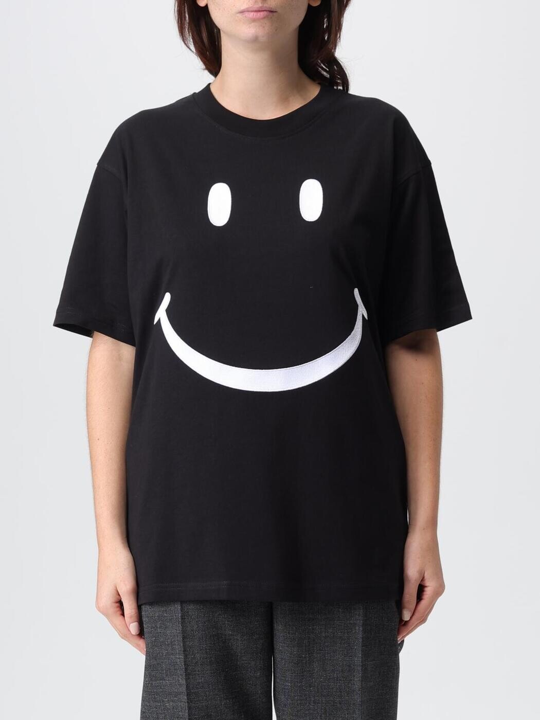モスキーノクチュール MOSCHINO COUTURE ポロシャツ Tシャツ レディース ブラック T-shirts and polo shirts 07125441 Black 関税 送料無料 2025AW gi|BRANDSHOP「il Tesoro」