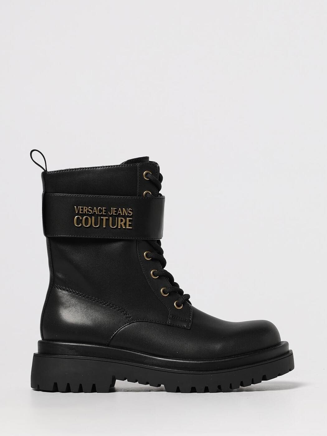 ヴェルサーチェ・ジーンズ・クチュール VERSACE JEANS COUTURE ブーツ レディース ブラック Boots 79VA3S6471570 Black 関税 送料無料 2025AW gi|BRANDSHOP「il Tesoro」