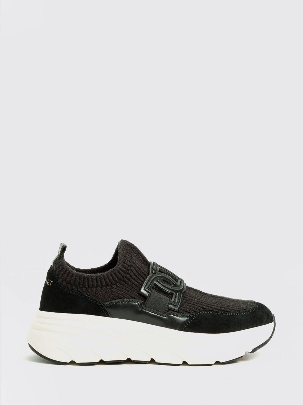 ツイン書き割り TWINSET スニーカー レディース 黒いこと Sneakers 252TCP016 関税 貨物輸送無料 2025AW gi