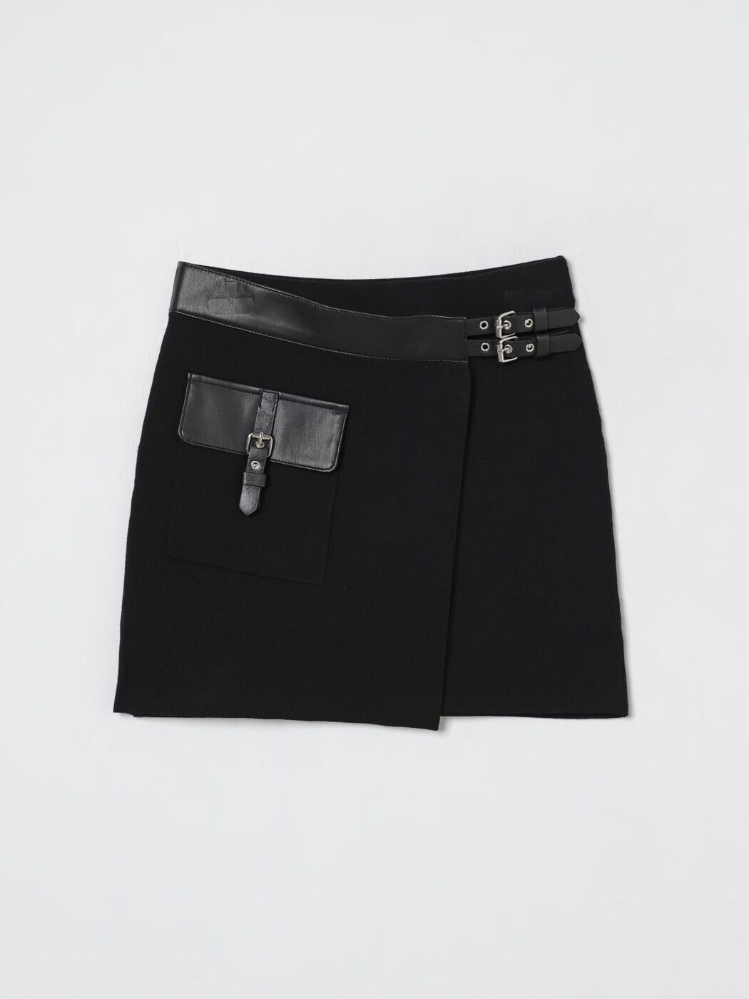 リュー ジョ― LIU JO ミニ御徒面子 スコート ガールズ 黒いこと Mini-skirts GF5084MA12P 関税 貨物輸送無料 2025AW gi