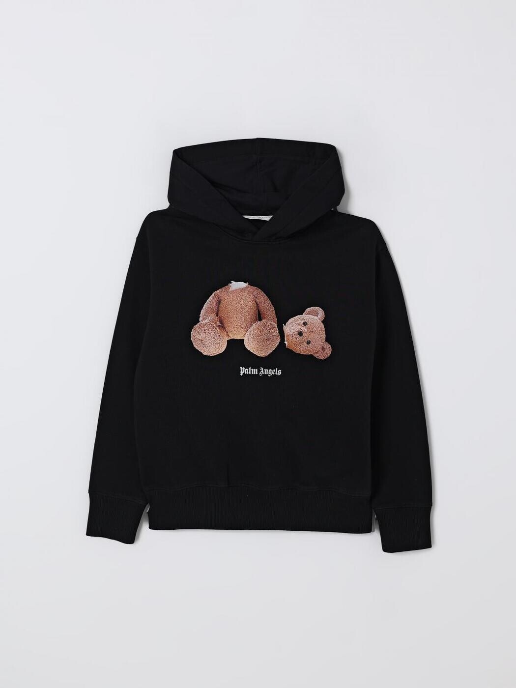 パーム・エンジェルス PALM ANGELS クルーネックジャンパー 編み物御召しもの ボーイズ 黒いこと Crew neck jumpers PBBB012C99FLE002 関税 貨物輸送無料 2025AW gi