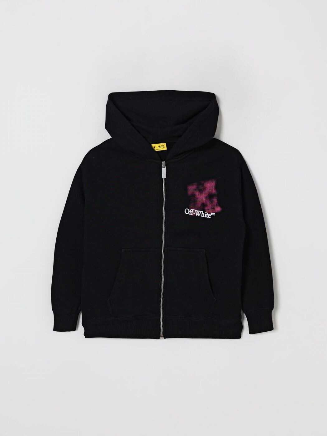 オフ ホワイト OFF-WHITE クルーネックジャンパー ニットウェア ガールズ ブラック Crew neck jumpers OGBE001F25FLE001 Black 関税 送料無料 2025AW gi｜BRANDSHOP「il Tesoro」