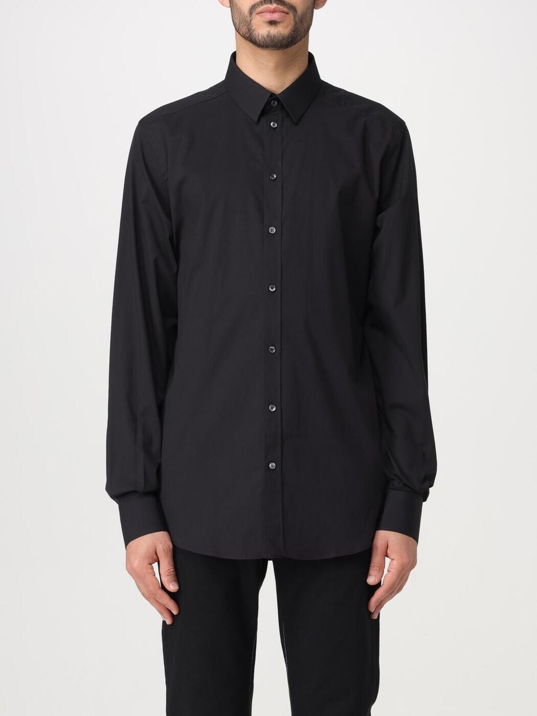 ドルチェ&ガッバーナ DOLCE&GABBANA シャツ メンズ ブラック Shirts G5EJ0TGG826 Black 関税 送料無料 2025AW gi｜BRANDSHOP「il Tesoro」
