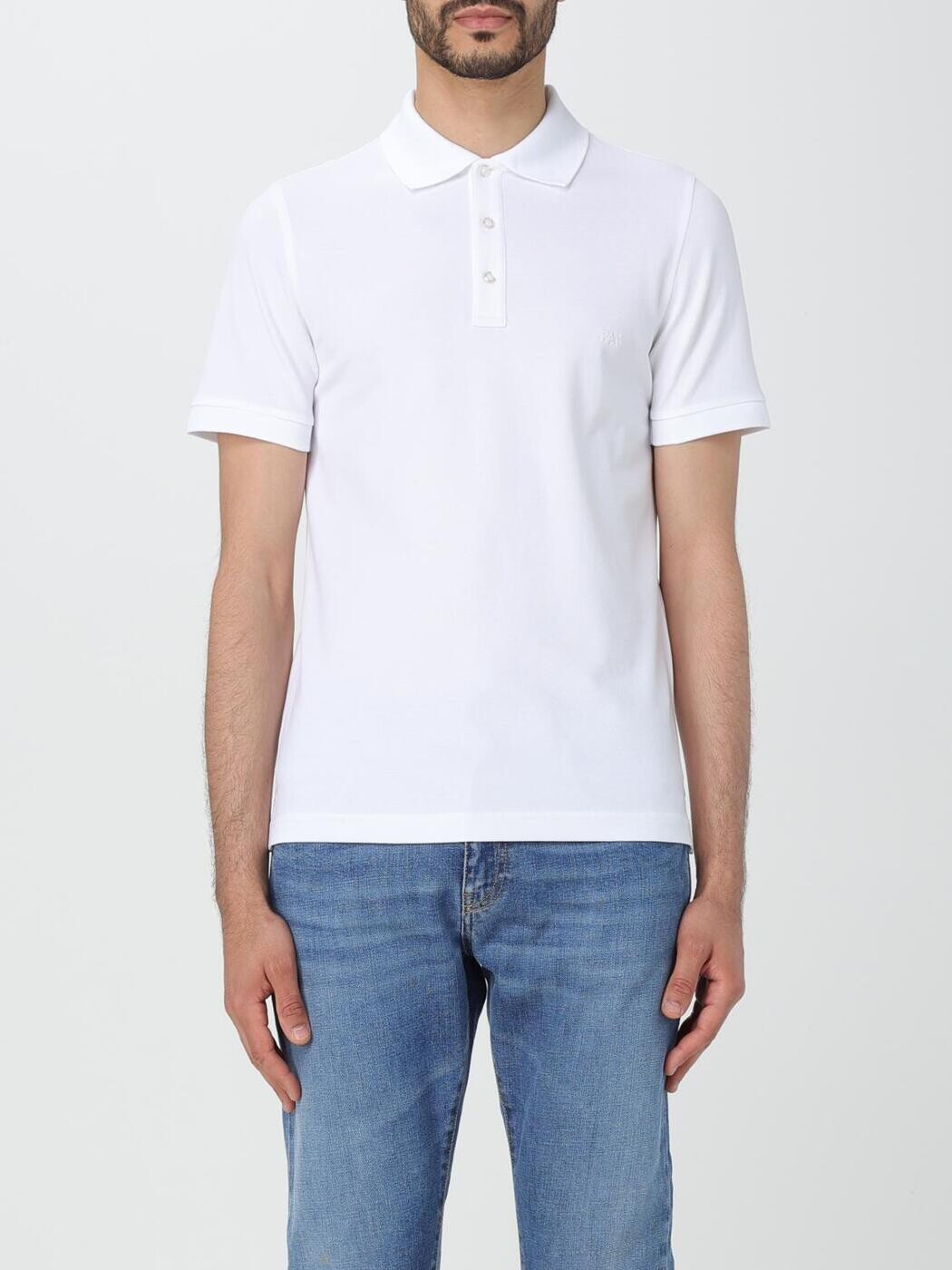 フェイ FAY ポロシャツ メンズ ホワイト Polo shirts NPMB248144STDW White 関税 送料無料 2025AW gi｜BRANDSHOP「il Tesoro」