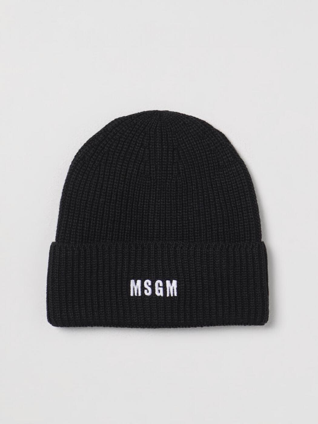 エムエスジーエム MSGM ハット 帽子 メンズ ブラック Hats 3541MDL08237761 Black 関税 送料無料 2023AW gi｜BRANDSHOP「il Tesoro」