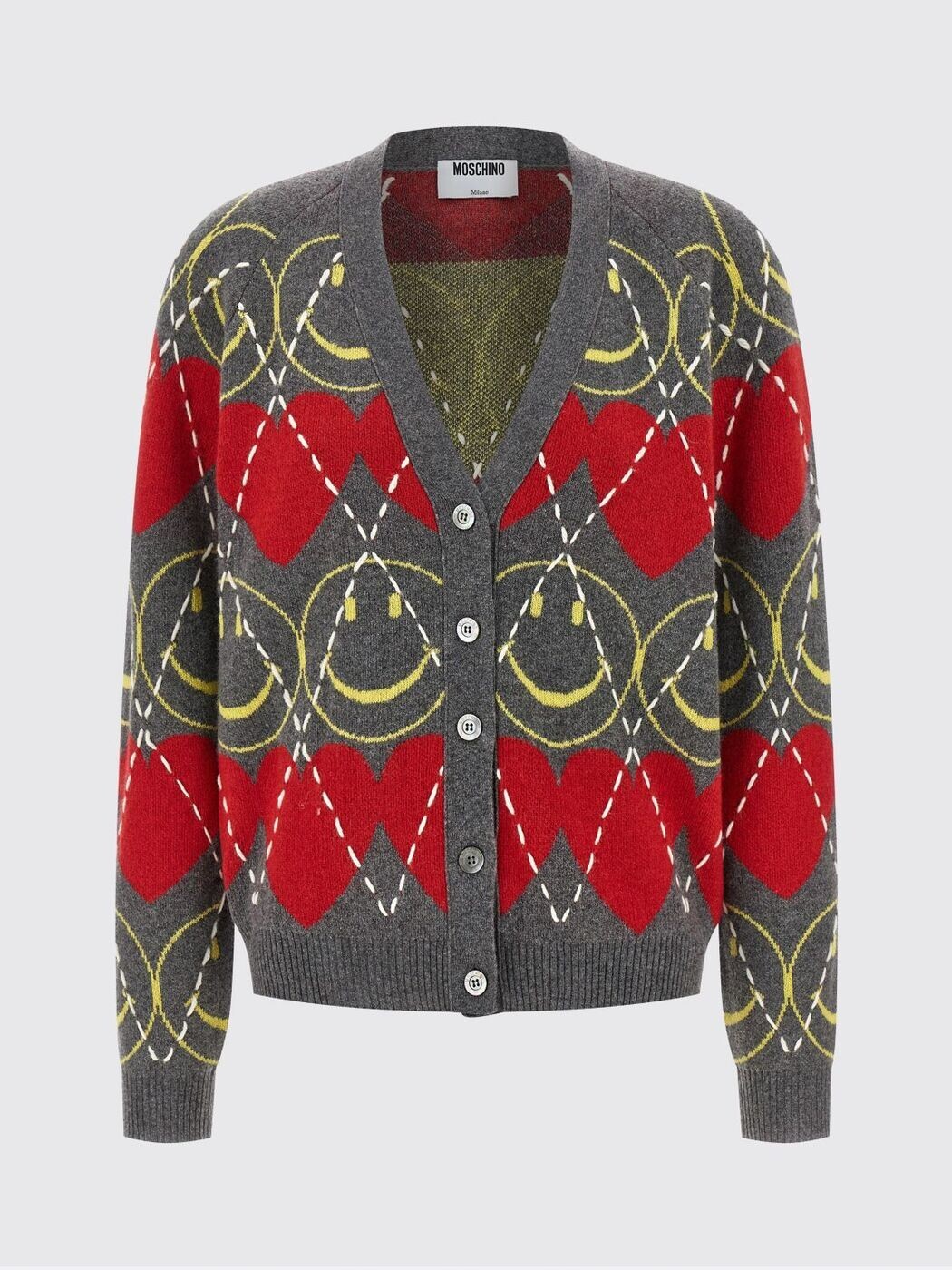 モスキーノクチュール MOSCHINO COUTURE スウェーター 編み物御召しもの レディース マルチ色つや Knitwear 09245502 関税 貨物輸送無料 2025AW gi