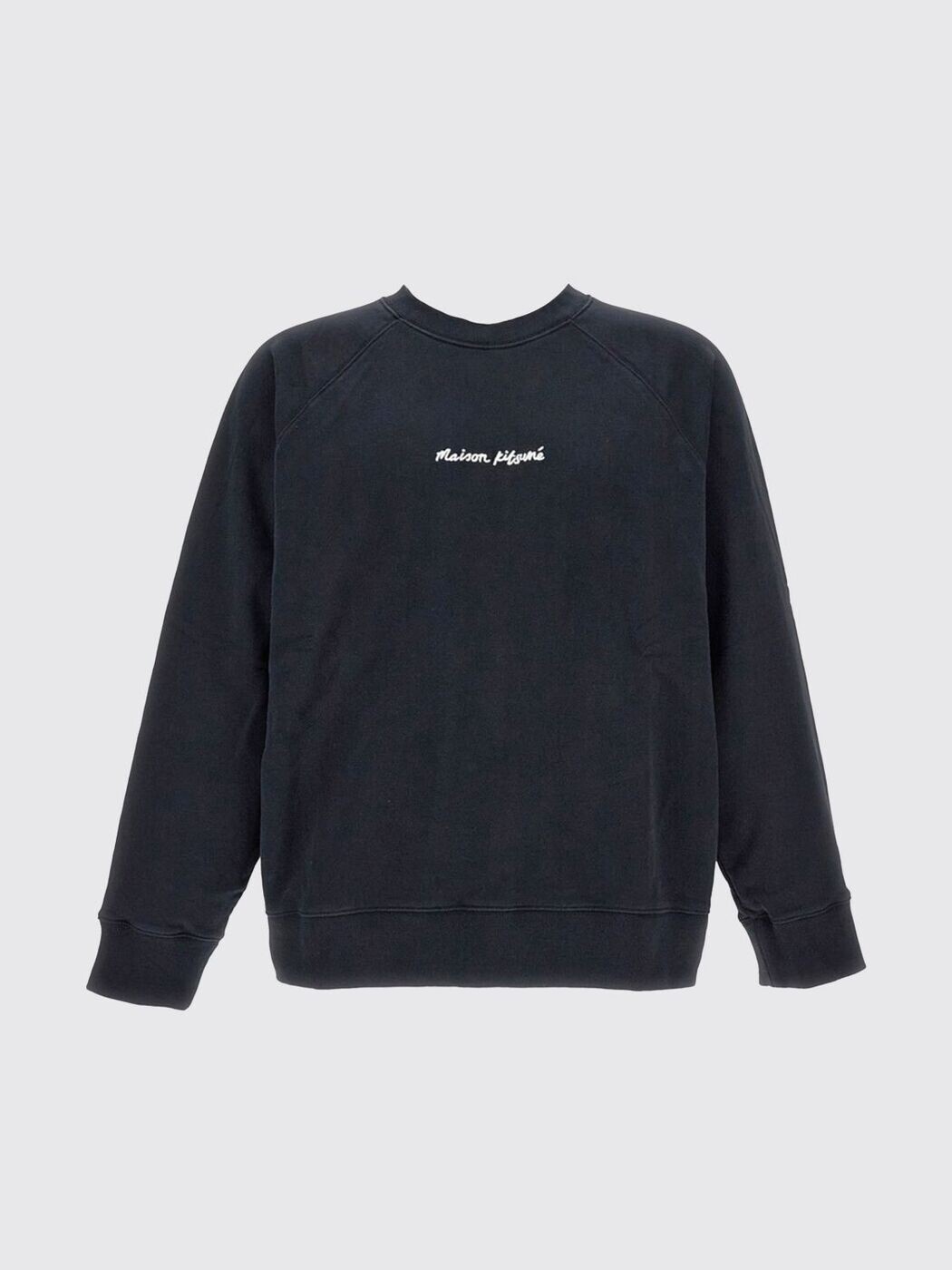 棲み家 狐狸 MAISON KITSUNE トレーナー 調教師 メンズ 黒いこと Sweatshirts OM00309KM0340 関税 貨物輸送無料 2025AW gi