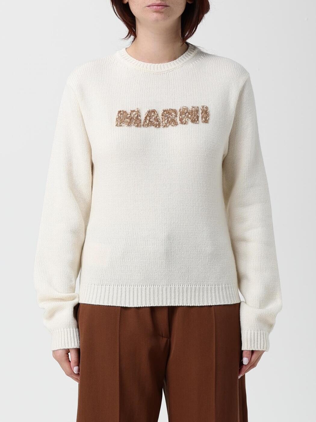 マルニ MARNI セーター ニットウェア レディース Knitwear GCMD0634Q0UFH552 Ivory 関税 送料無料 2025AW gi｜BRANDSHOP「il Tesoro」