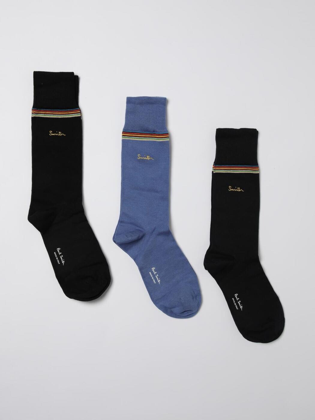 極点スミス PAUL SMITH ソックス 靴下 メンズ マルチ色つや Socks M1ASOCKTLOGO 関税 貨物輸送無料 2025AW gi