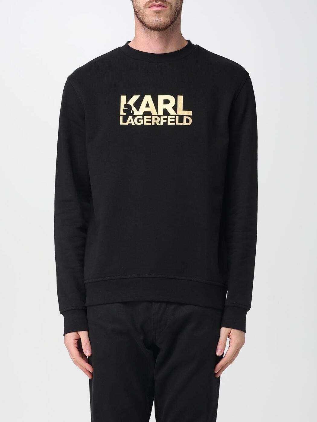 長い巻き毛 ラガーフェルド KARL LAGERFELD トレーナー 調教師 メンズ ゴールド Sweatshirts 705091554917 関税 貨物輸送無料 2026SS gi